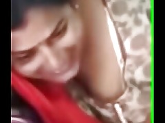 Tamil Aunty Super-fucking-hot Main ingredient of hearts Cleavage give Train2